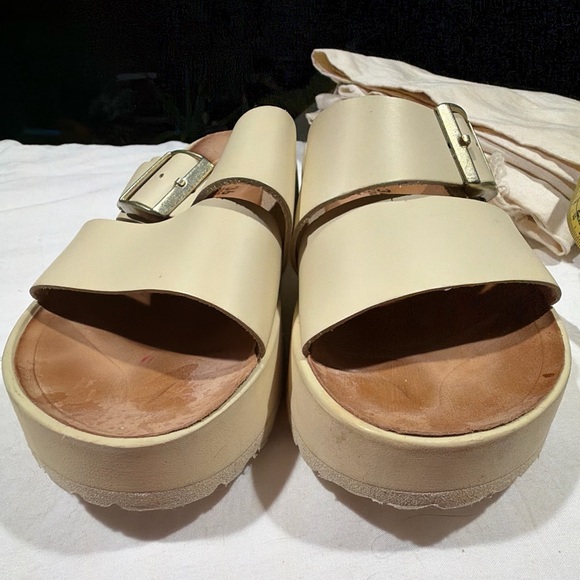 Birkenstock Papillio Almina Ecru Sandal Size Women’s Size 36 - Picture 10 of 16